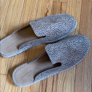 Women's Clara Espadrille Cheetah  Mules